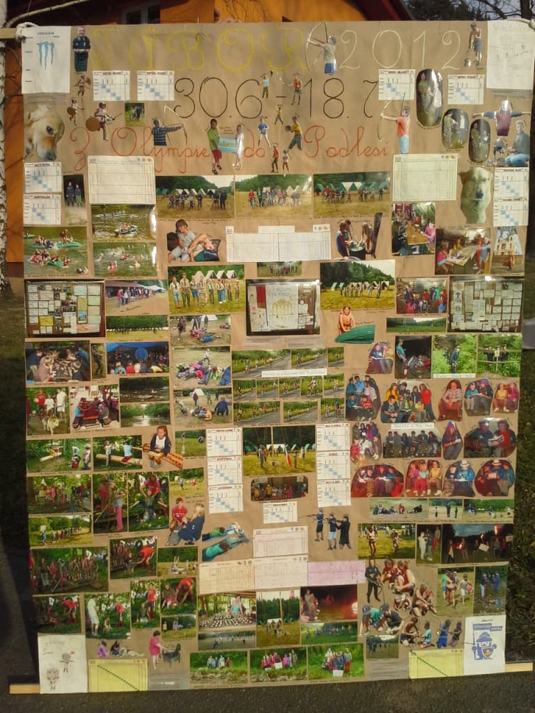 Táborový plakát 2012