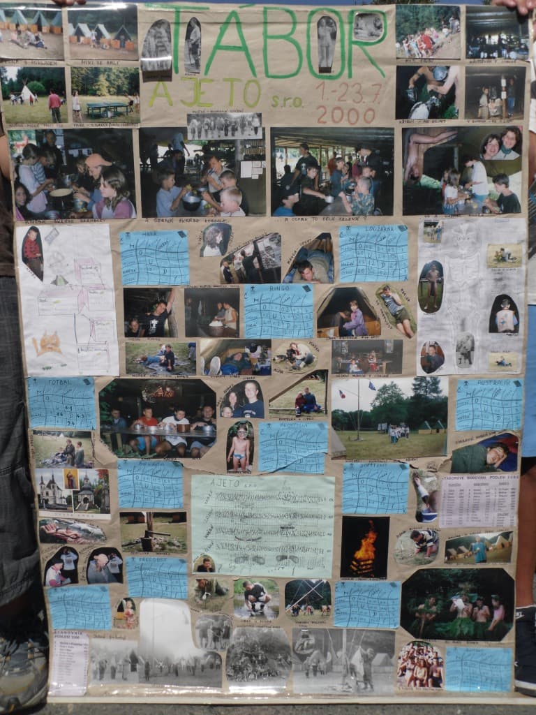 Táborový plakát 2000