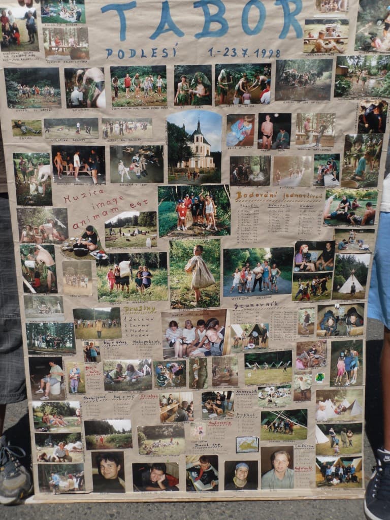 Táborový plakát 1998