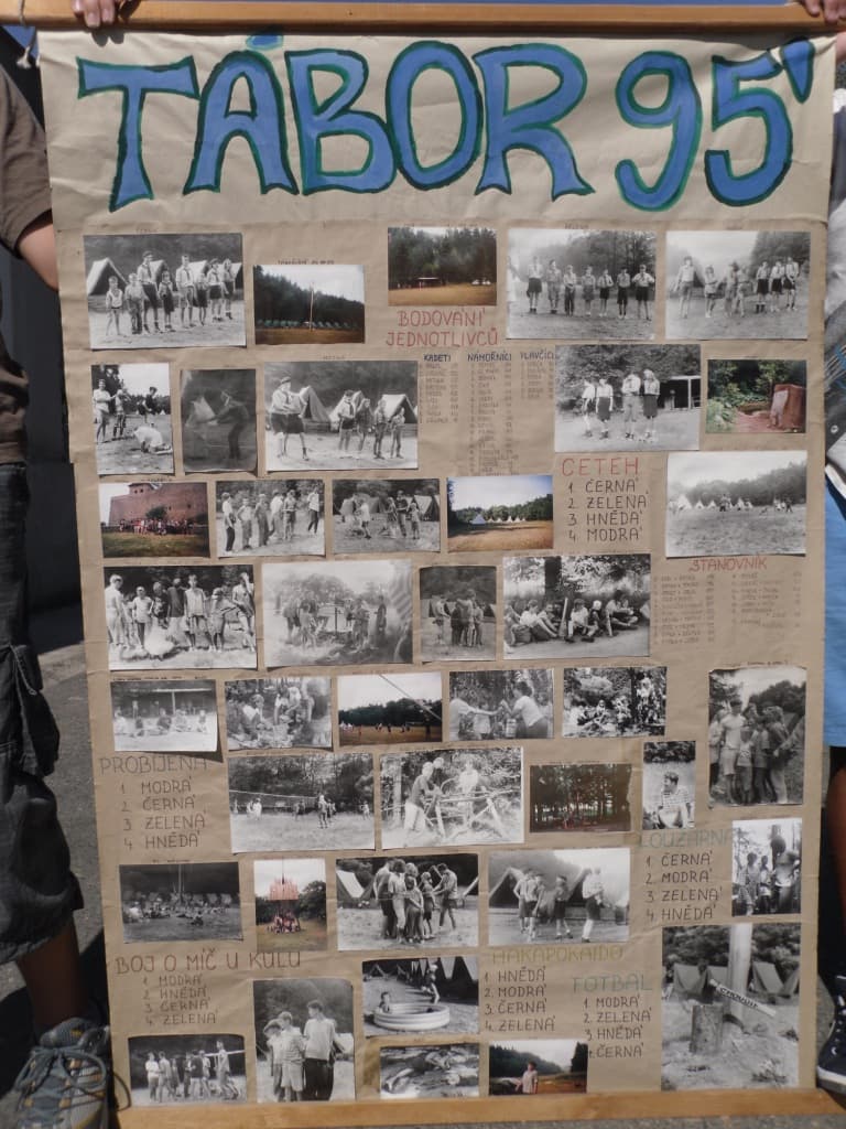 Táborový plakát 1995