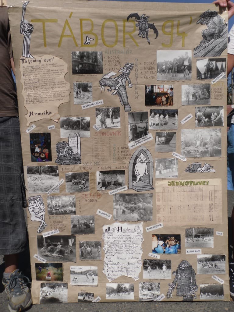 Táborový plakát 1994