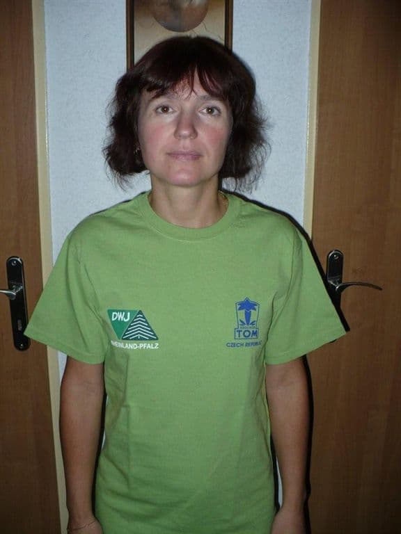 Trika zelená Německo srpen 2009