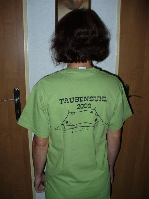 Trika zelená Německo srpen 2009