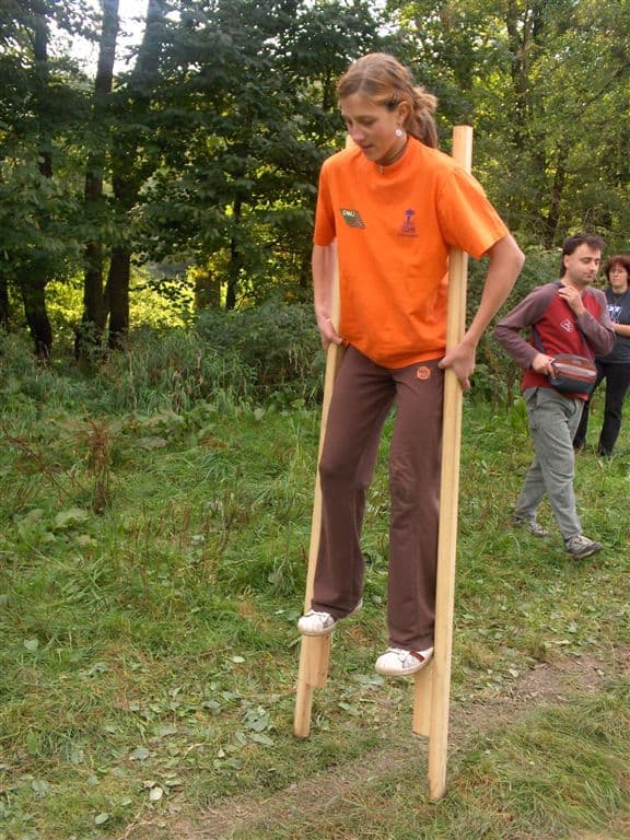 Táborová trika 2008 oranžová