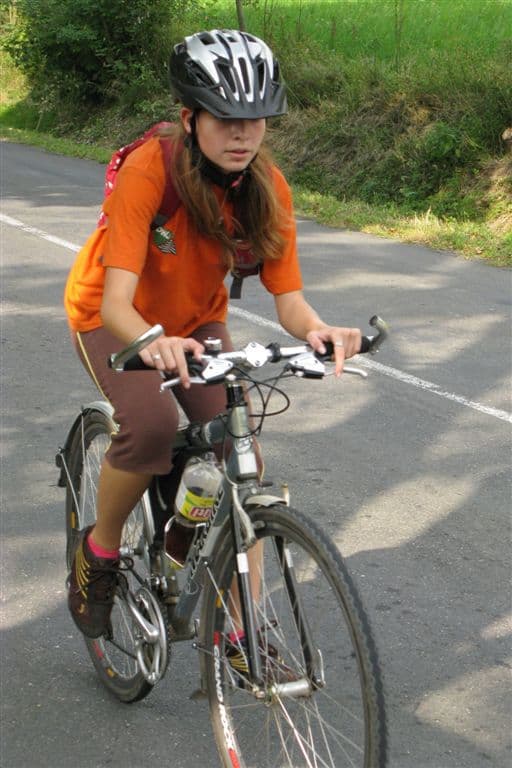 Táborová trika 2008 oranžová