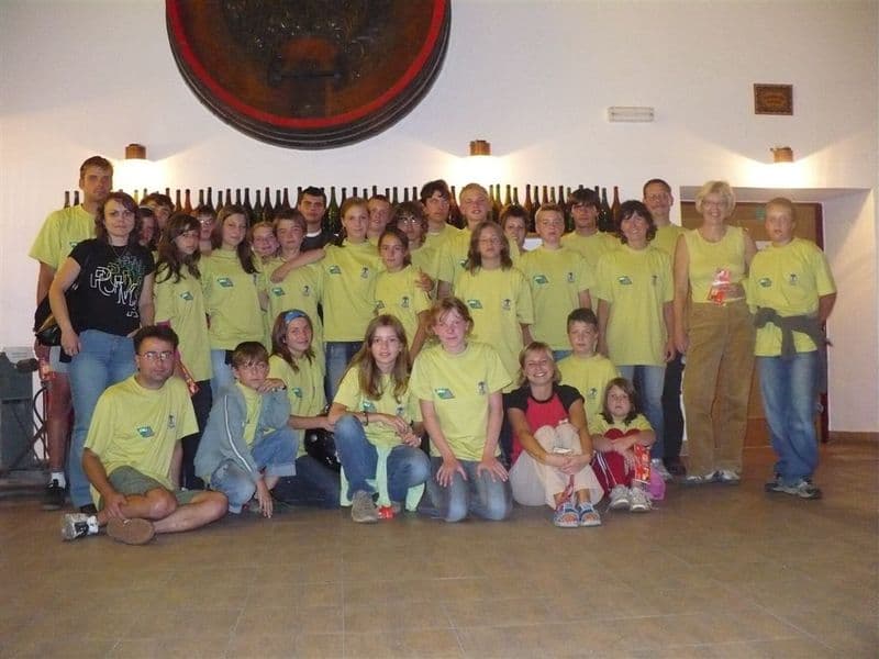 Tábor Podlesí 2007 s DWJ hrášková trika