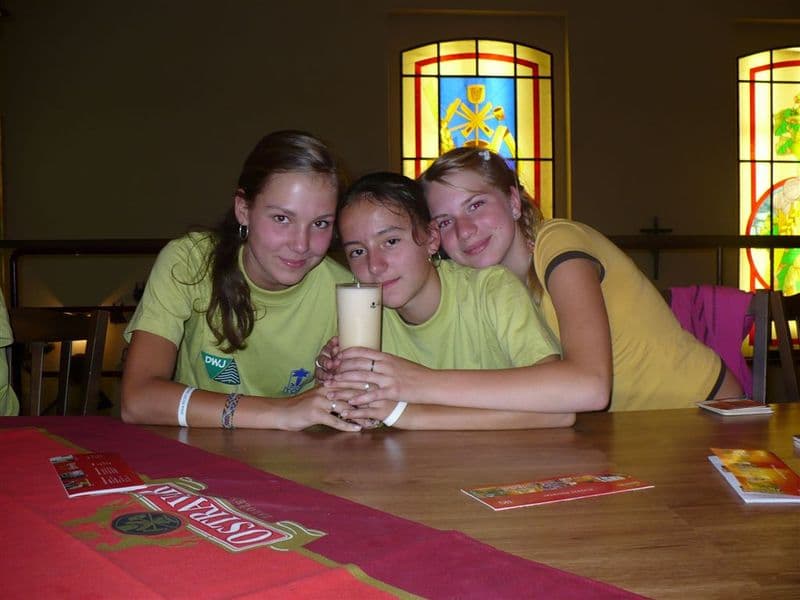Tábor Podlesí 2007 s DWJ hrášková trika