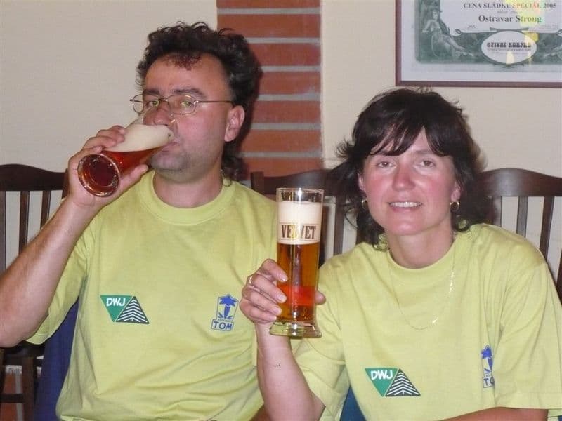 Tábor Podlesí 2007 s DWJ hrášková trika