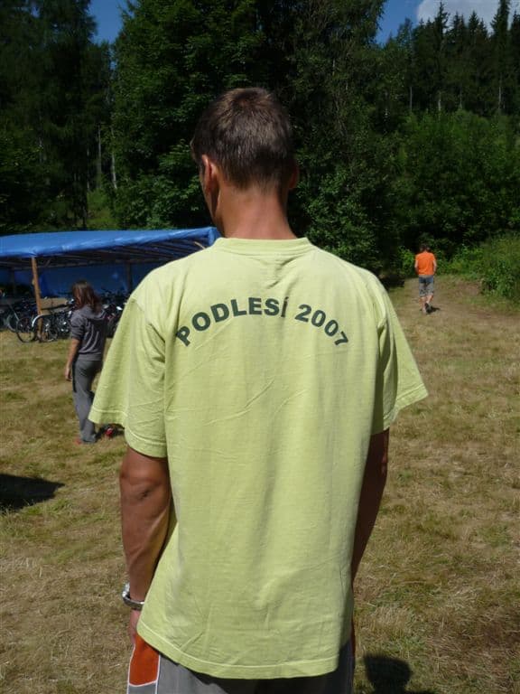 Tábor Podlesí 2007 s DWJ hrášková trika