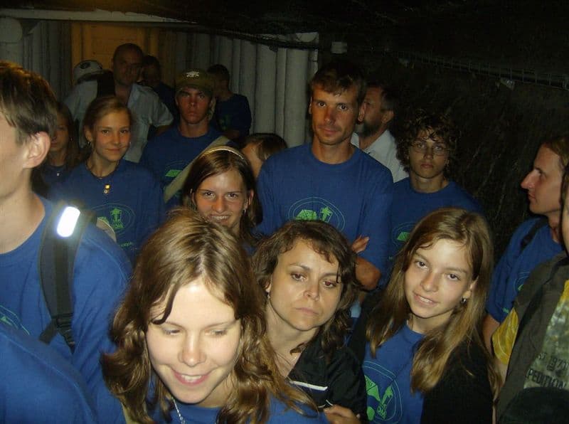 Táborová trika Podlesí 2007 s DWJ tmavě modrá