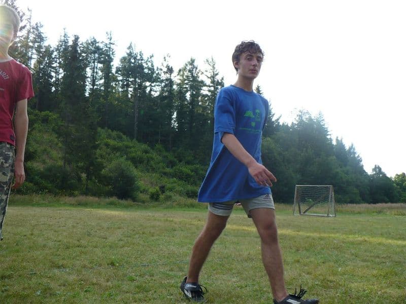 Táborová trika Podlesí 2007 s DWJ tmavě modrá