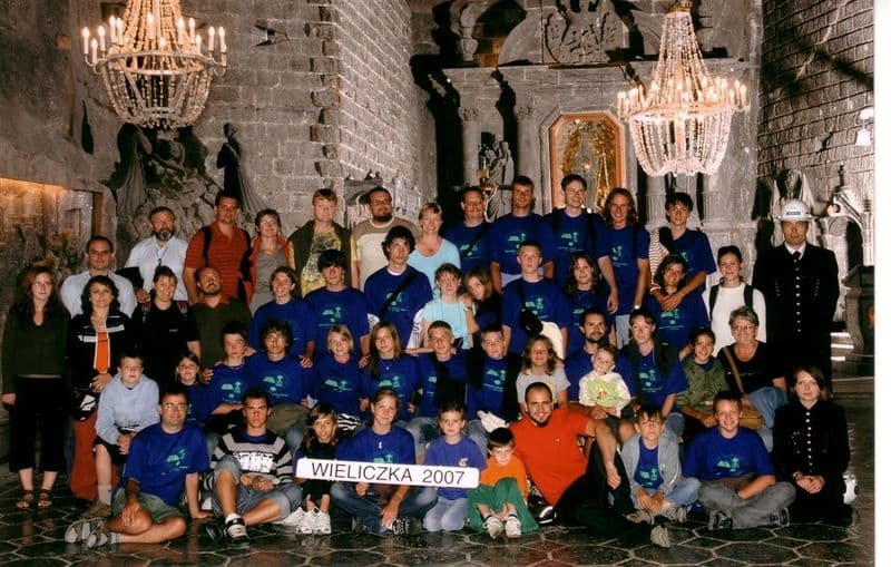 Táborová trika Podlesí 2007 s DWJ tmavě modrá