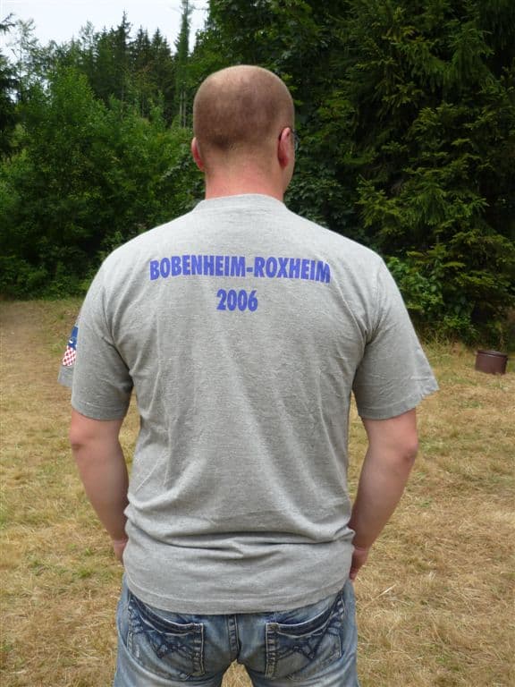 Trika šedá Německo červenec 2006