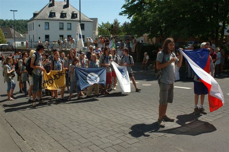 Trika šedá Německo červenec 2006