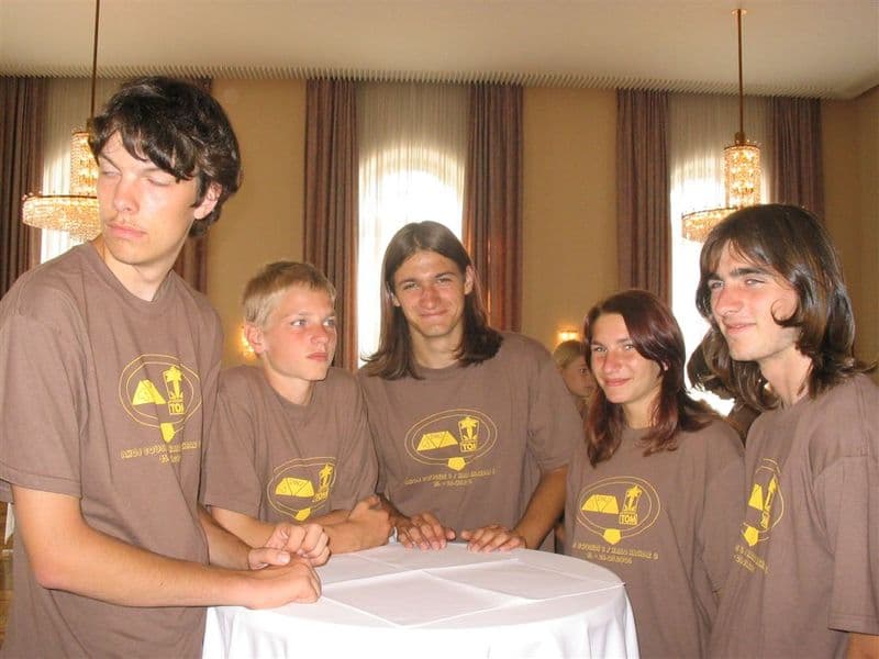 Táborová trika Německo 2006 hnědá