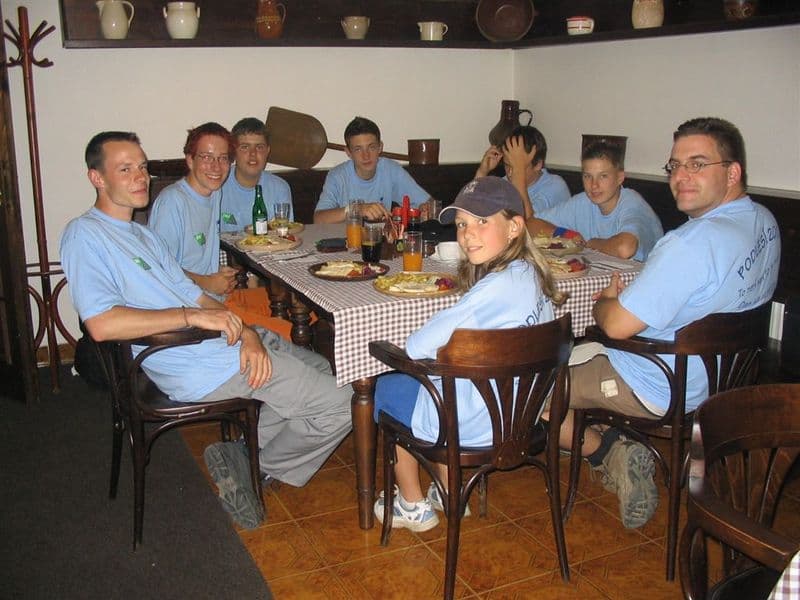 Tábor 2004 Podlesí s DWJ modrá trika