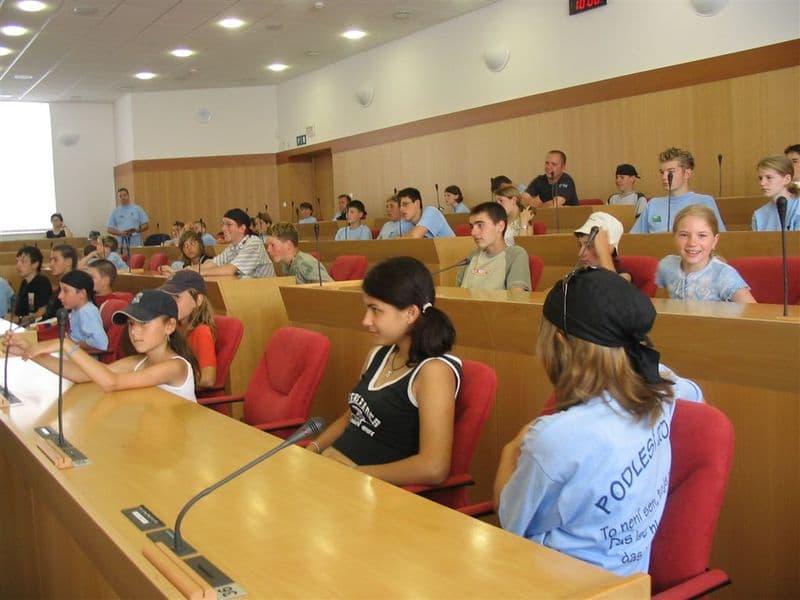 Tábor 2004 Podlesí s DWJ modrá trika