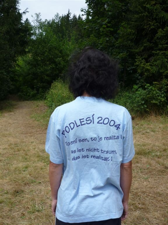 Tábor 2004 Podlesí s DWJ modrá trika