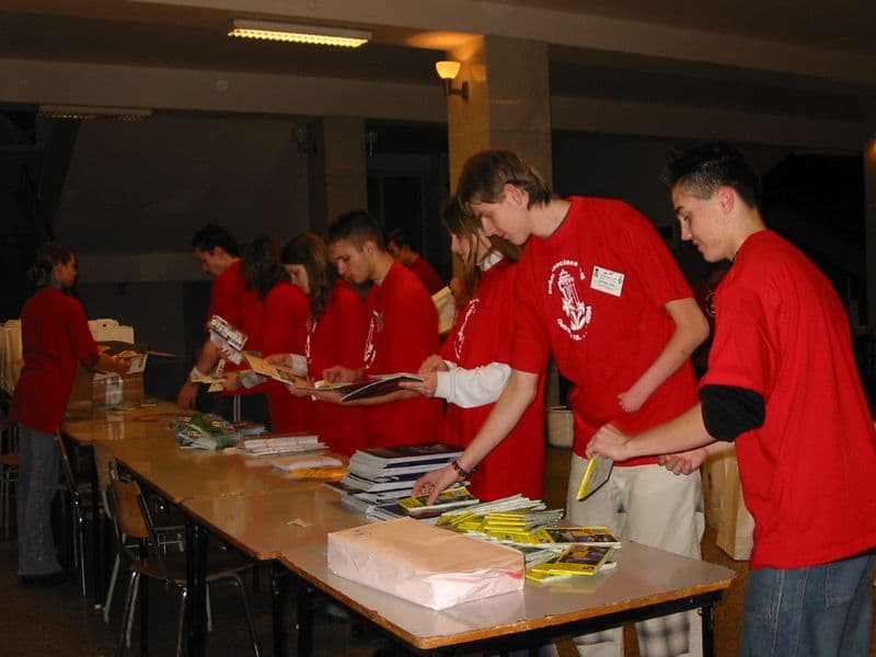 Sněmovní trika Ostrava leden 2004