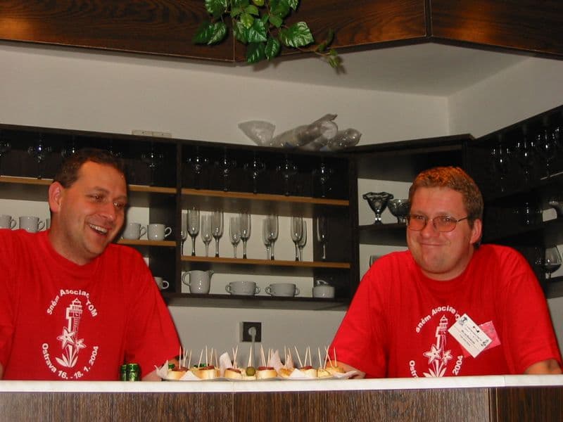 Sněmovní trika Ostrava leden 2004