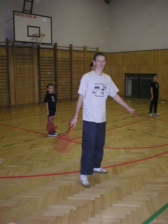 Trika Worms 2003 DWJ bílošedé