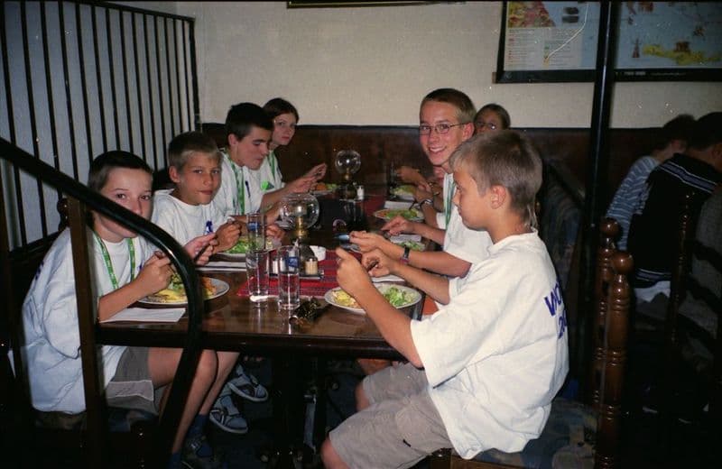 Trika Worms 2003 bílá