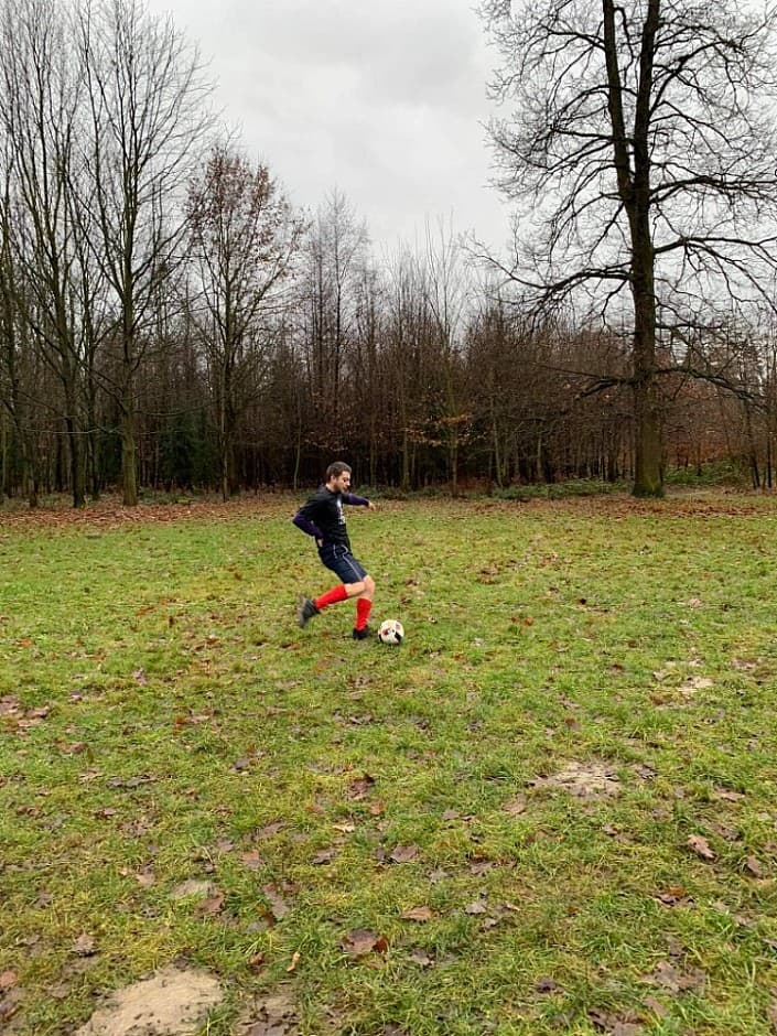 Vánoční fotbálek 24.12.2020 Bělský les Areál