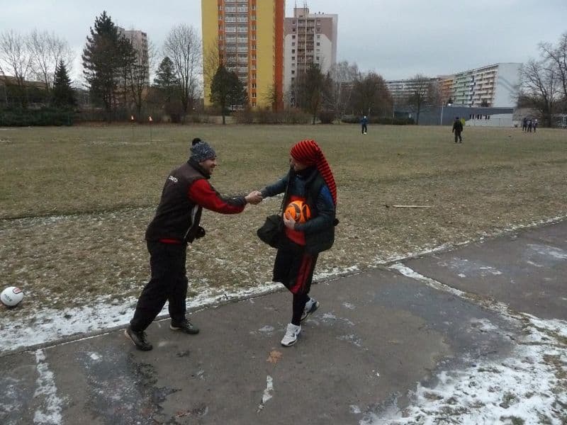 Vánoční fotbálek 24.12.2016 Výškovice Srbská