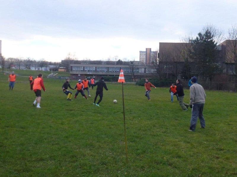 Vánoční fotbálek 24.12.2014 Výškovice Srbská