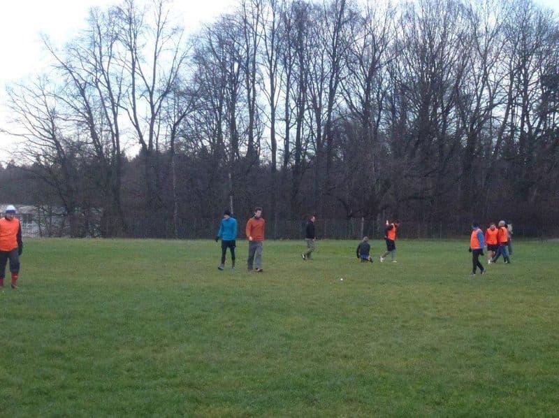Vánoční fotbálek 24.12.2014 Výškovice Srbská