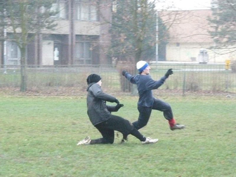 Kvark a Marťas v akci - Vánoční fotbálek 24.12.2009 Výškovice