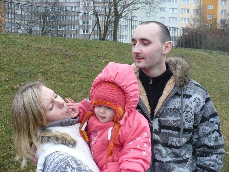 Markéta, Máro a dceruška -Vánoční fotbálek 24.12.2009 Výškovice